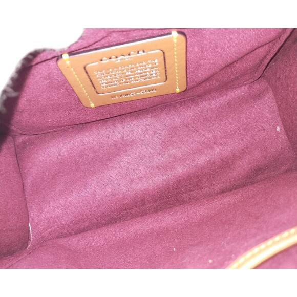 Coach Parker Tea Rose Flower Top Handle - Picture 7 of 8